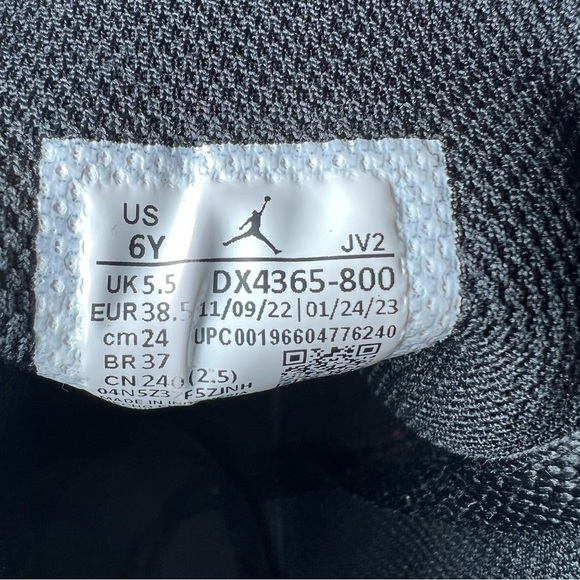 Nike Air Jordan 1 Mid SE GS Shoes ‘Flight Club’ Yellow & Orange Youth 6Y - Picture 10 of 10